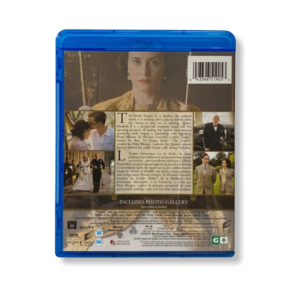 The Crown - Season 1-2 Set (Bilingual) Blu-Ray - NEVER PLAYED, 1 SEALED - Picture 4 of 12
